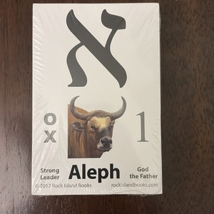 Hebrew Letter Alphabet Learning Magnets By Rock Island Books 2019 Sealed