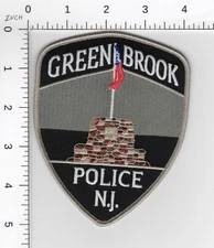 GREEN BROOK ^^ NEW JERSEY ( UPDATED ) COLLECTIBLE POLICE EMBROIDERED PATCH
