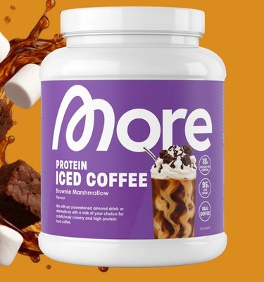 More Nutrition Protein Iced Coffee Brownie Marshmallow NEU OVP  500g 