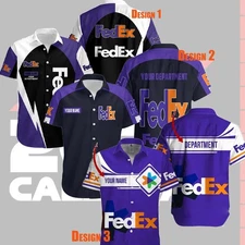 Personalized #FedEx Hawaiian All Over Printed, #FedEx Full Size S_5XL