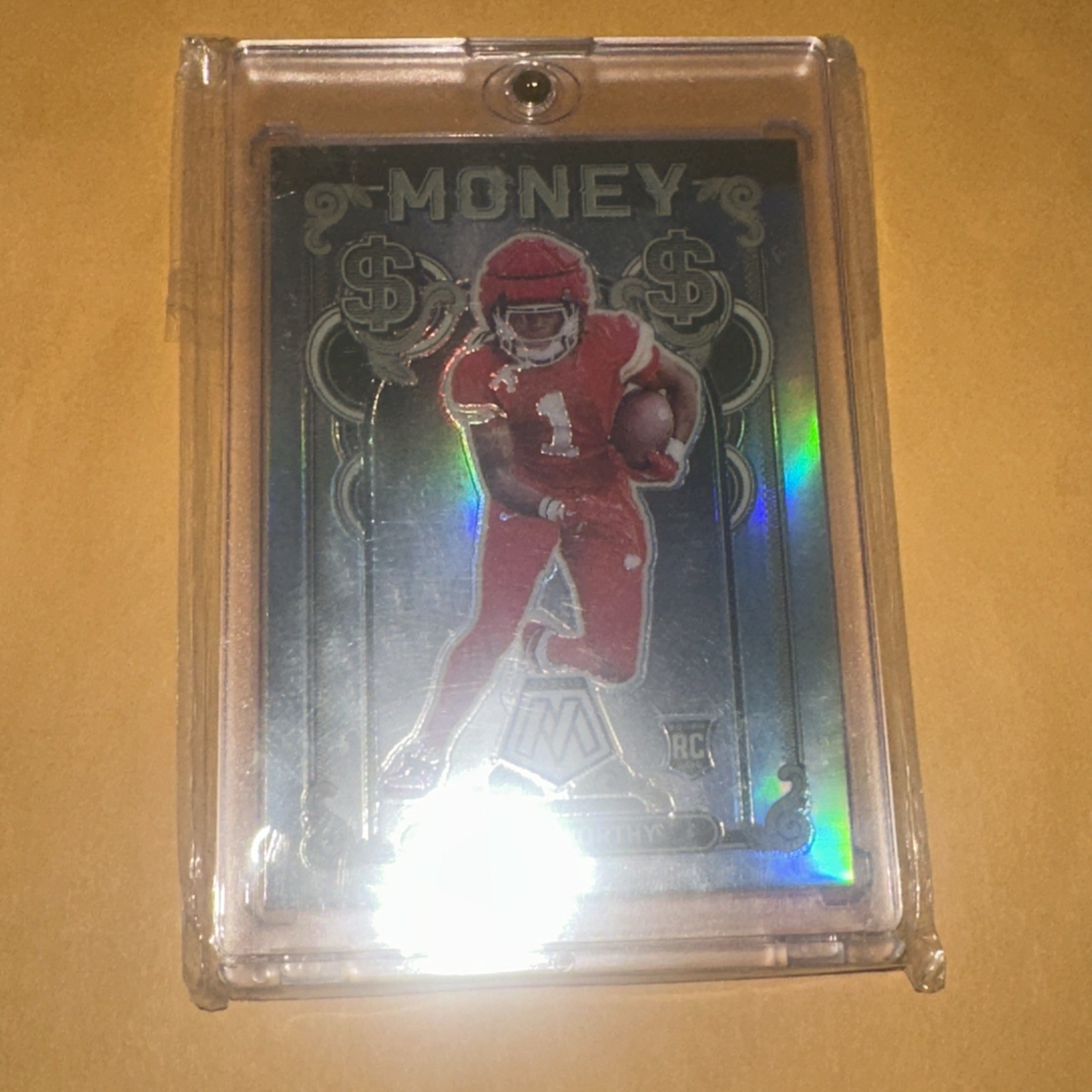 2024 Mosaic Football Xavier Worthy Money Rare Case Hit Ssp Rookie Chiefs🔥‼️