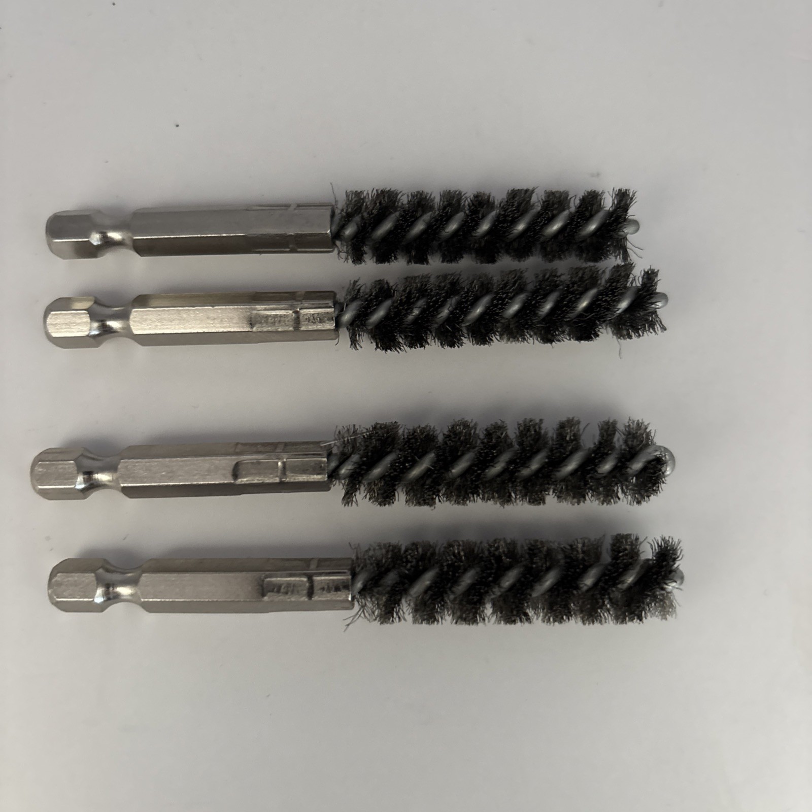 4 Pack Golf Club Hosel Brush, Stainless Steel Wire Brush Cleaning Tool with Hex 