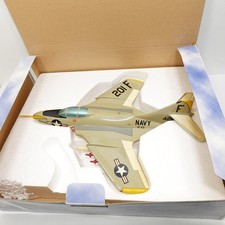 Heritage Mint 1/32 F9F-8 Cougar Navy VF-43 Model Aircraft Boxed w Custom Stand