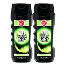 Max Endurance Body Wash with Moisturizers For Men, 14oz 413ml  Pack of 2 