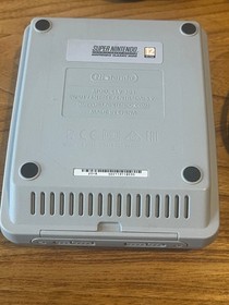 Nintendo Super NES Classic Mini Console - Grey with ext cable and extra games