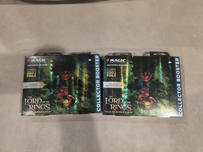 MTG LOTR Collector Booster Omega Box Sealed Lord Rings (2 Boxes)