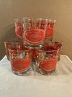 Vintage Jeanette Glass Low Ball Glasses With Recipes- Set Of 8 — photo 1