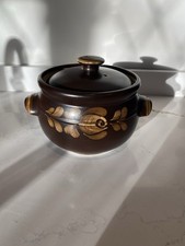 Denby Bakewell Vintage Retro Lidded Stoneware 6 Inch Casserole Dish Tureen VGC