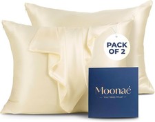 Mulberry Silk Pillowcase   Pure Silk Pillow Cover for Healthier Hair  Smoother