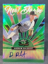 ANDREW DALQUIST SP RC AUTO #/99 ~2019 LEAF VALIANT “NEW DAWN” CHICAGO WHITE SOX