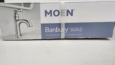 MOEN Banbury 4 in. Centerset Single Handle Bathroom Faucet in Chrome 84945