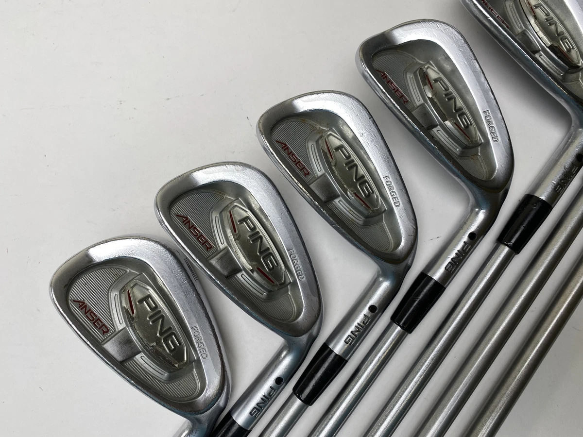 Ping Anser Forged 2010 Iron Set 4 PW Black Dot KBS C Taper 110g