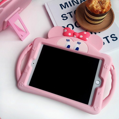 Minnie Mouse Handle Taipa Silicon Soft Bracket TabletCase For Apple iPad mini123 - Picture 24 of 42