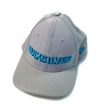 Quicksilver Hat Blue Hat One Size Blue Size Youth Boys Gray Turquoise Embroidery