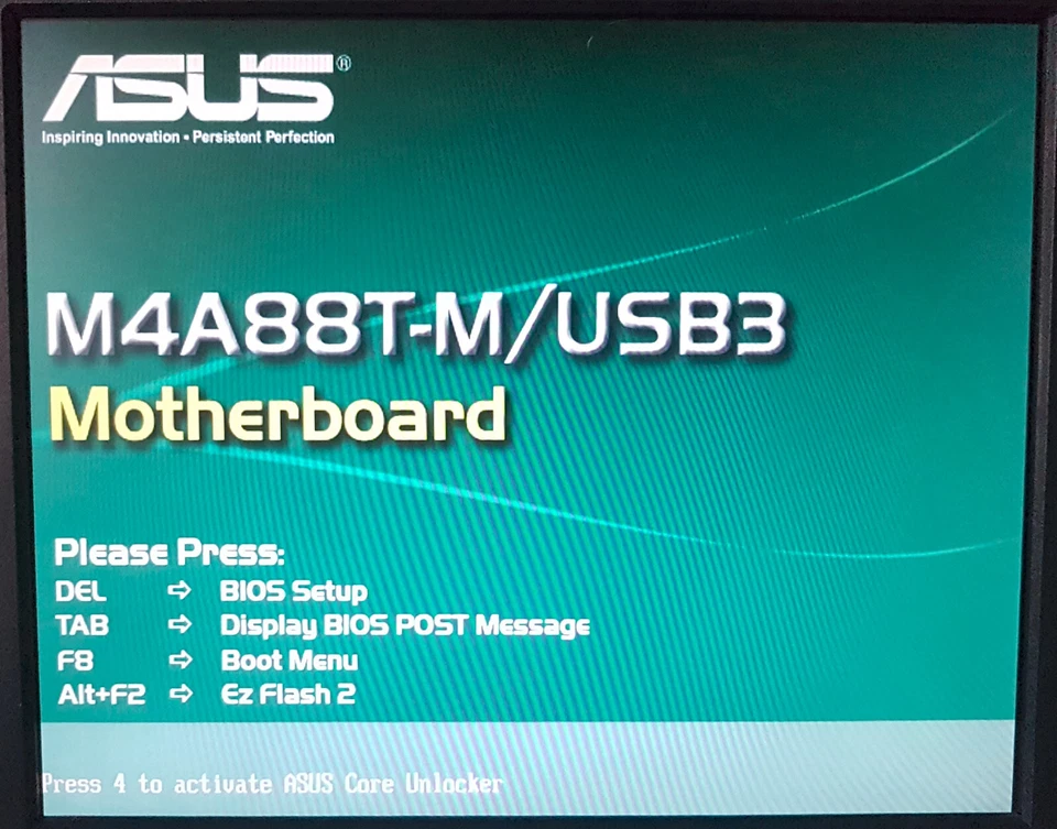 ASUS M4A88T-M/USB3 ATX Motherboard w/ AMD AM3 Phenom II X4 955 CPU Backplate USB - Image 2 of 4