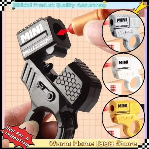 Fidget Toy für Stressabbau EDC Fingerspitze Spielzeugpistole Dekompression Schießen Spielzeug - Bild 2 von 11