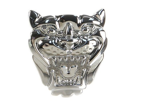 jaguar xj-8/r (04-07) radiator grille emblem oem cat growler