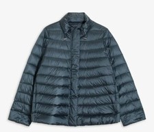 Persona Marina Rinaldi Pace Padded Jacket Green Teal Size Uk 22 Ref Cl14