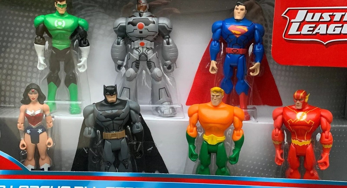 JUSTICE LEAGUE 2013 ALL STARS 7 FIGURES TARGET EXCLUSIVE DC COMICS