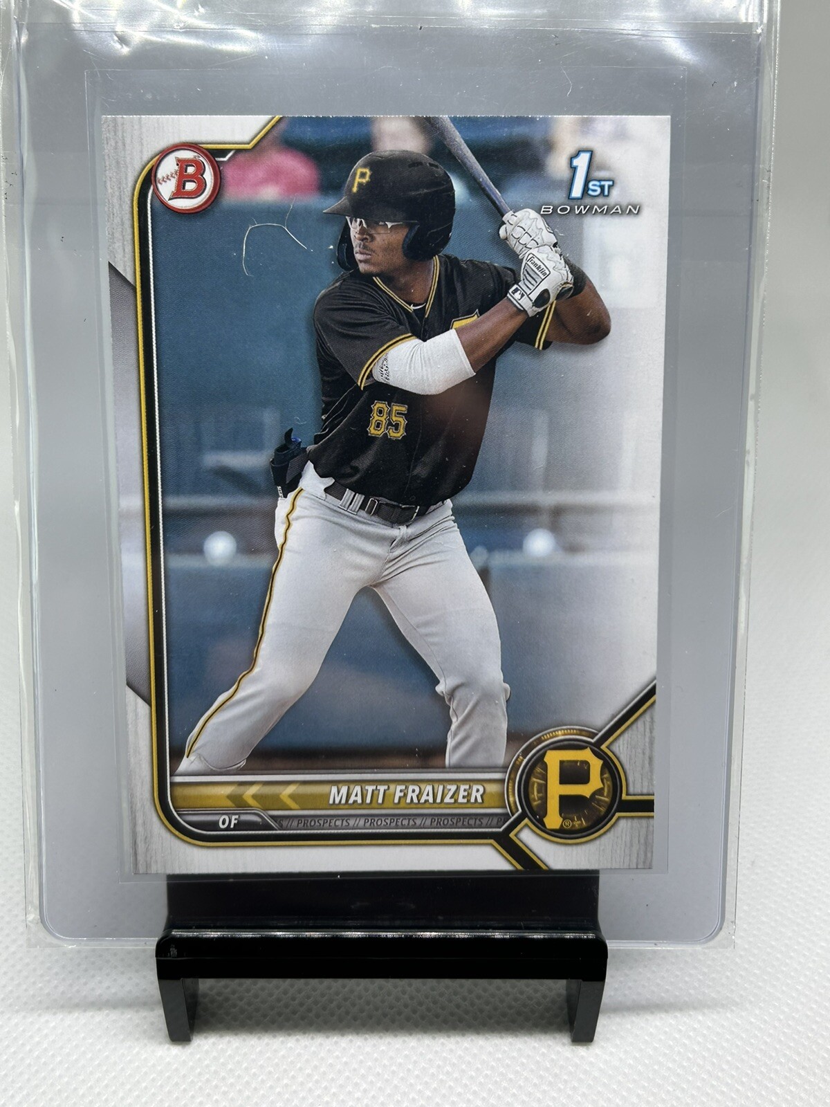 2022 BOWMAN CHROME 1ST BOWMAN MATT FRAZIER BCP-91 PITTSBURGH PIRATES