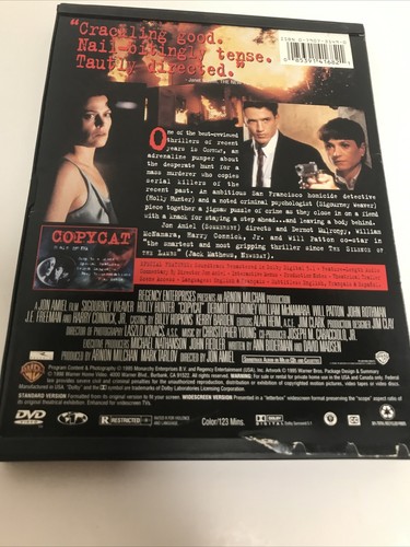Copycat (DVD, 1998-Snapcase) - Picture 3 of 8