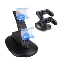 Games Accessories Dual USB Charging Station Charger Dock Stand Playstation USA