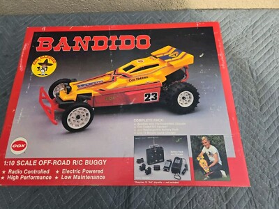 Vintage Cox Bandido Rtr Rc Buggy 80s New In Box Rare Rc10 By Kyosho Japan