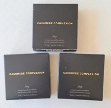 3-PACK Avon fmg Cashmere Complexion Compact Powder Foundation, C120 Truffle  NEW