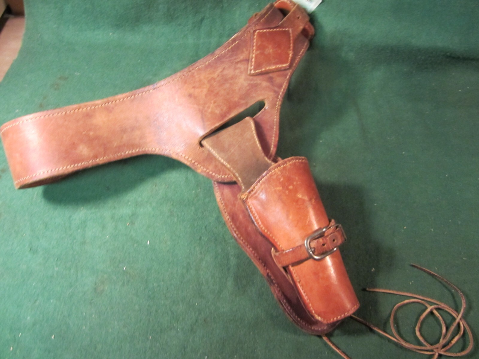 Vintage Western Gunbelt w/ Right Hand Holster eBay