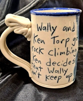 Tom Edwards Coffee Mug  Wally and Ken Torp go Rock Climbing''
