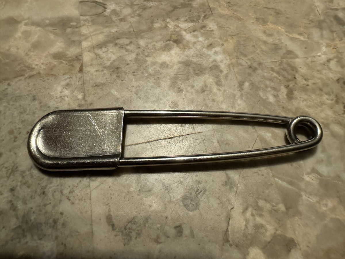 Grande épingle De Sûreté Vintage Pour Couverture De Cheval - 11,5 Cm (4 1/2 Pouces)