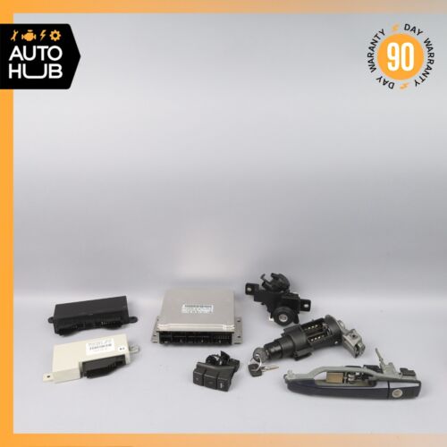 99-02 Mercedes R129 SL500 Steering Ignition Switch Trunk Door Lock Key Set OEM - Picture 2 of 15