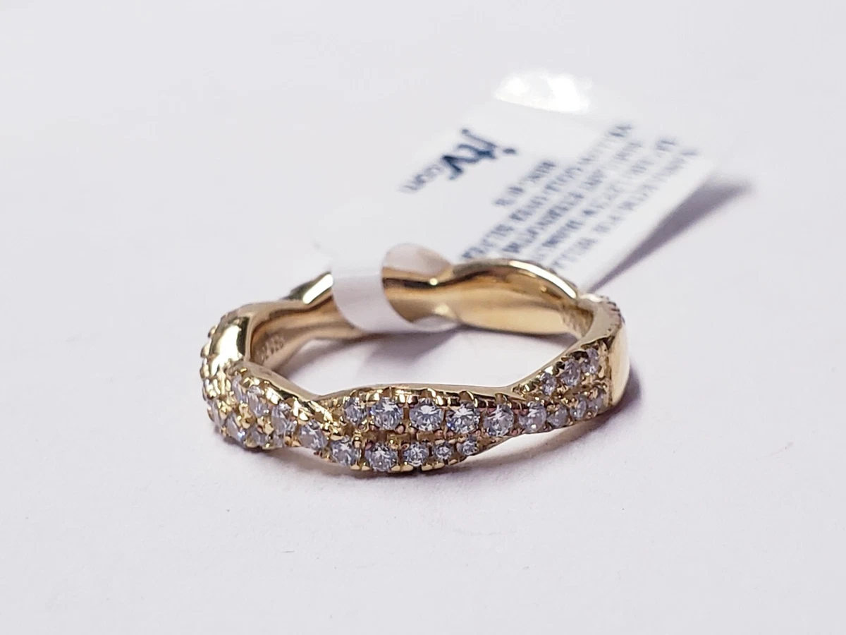 Jtv white 2024 gold rings