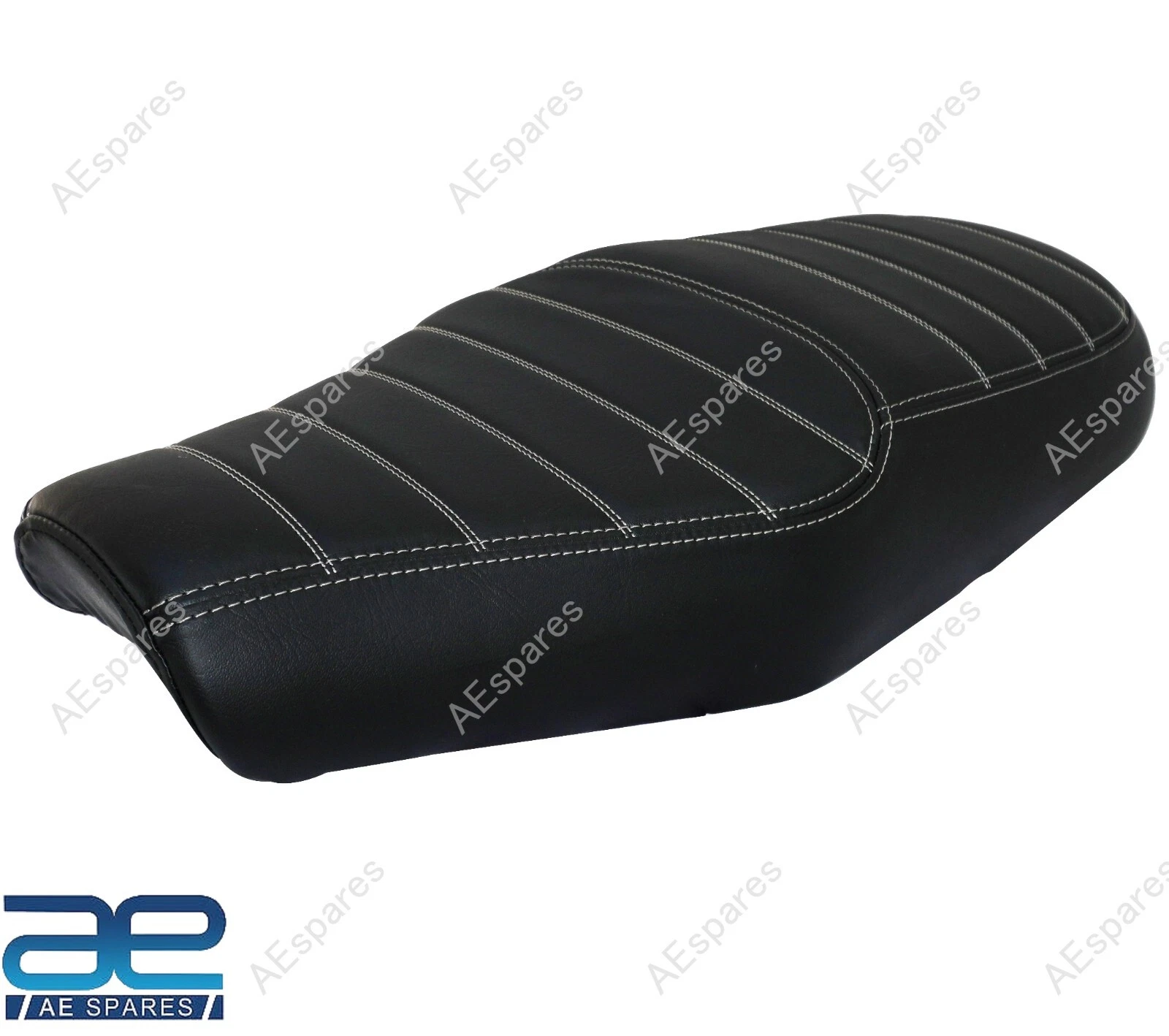 Black Deluxe Touring Dual Seat For Royal Enfield Interceptor 650cc & GT 650cc view 6