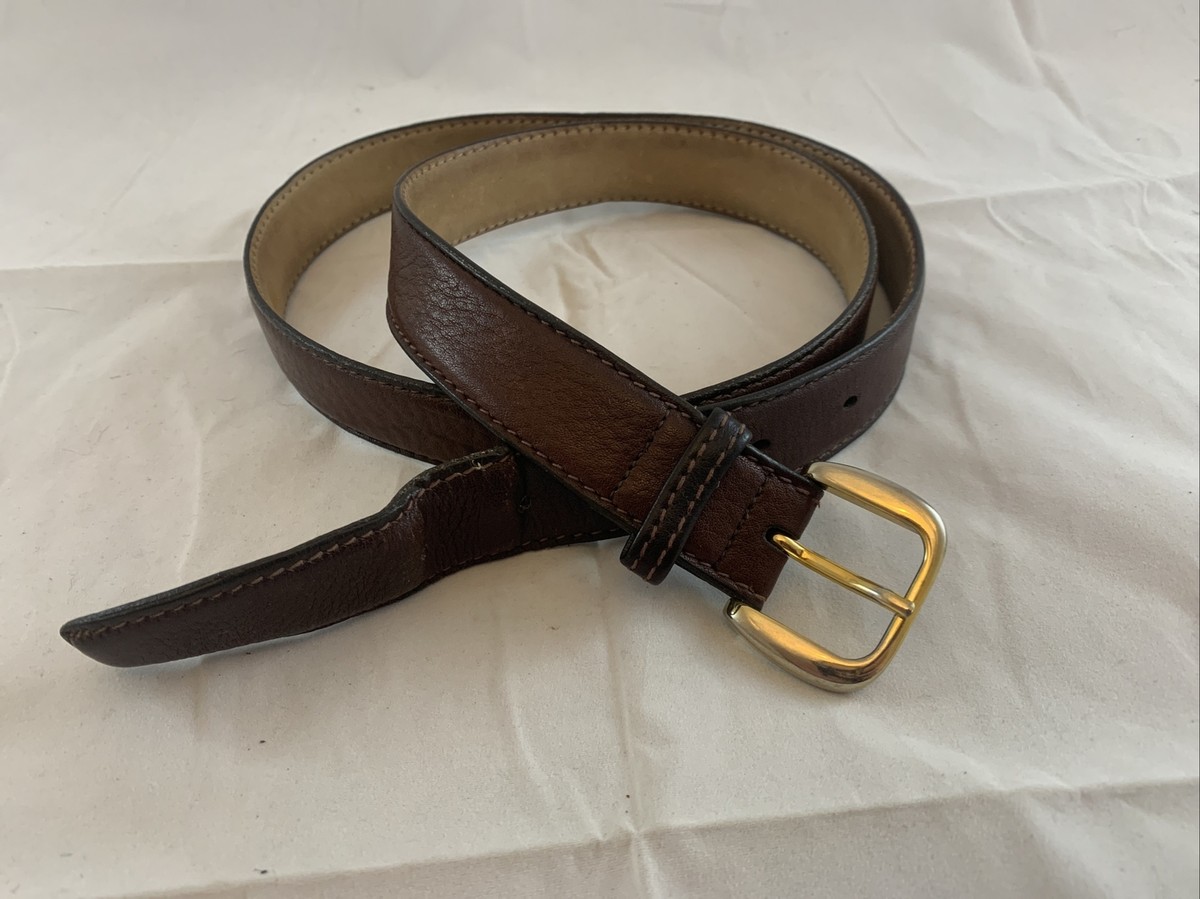 新品 everyone L'AIGLON ベルト BROWN L'AIGLON レグロン エラスティック ベルト Size 100/40 ブラウン