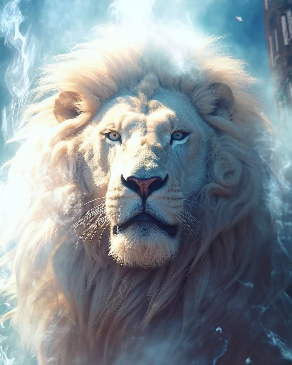 King Aslan, lion, narnia, HD phone wallpaper