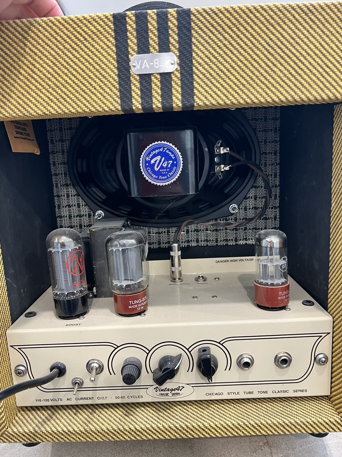 Vintage 47 Tube Amp eBay