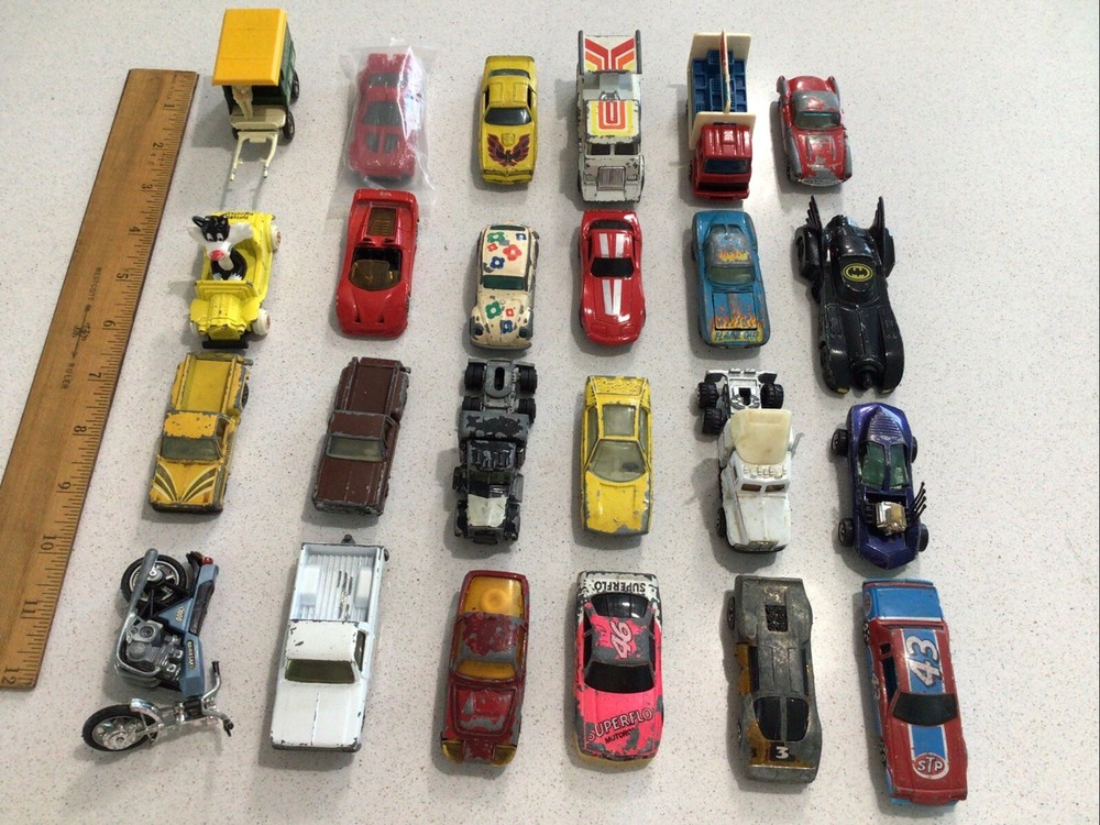 Vintage Toy Cars-Lot Of 24