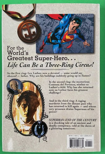 2000 (2) DC Comics Superman: End of the Century Hardcovers 1 Sealed 1 Open - Picture 4 of 6