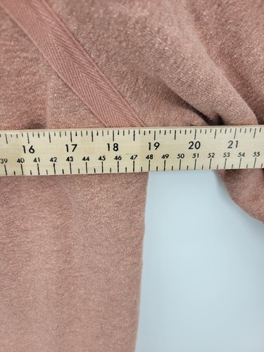 Prana Sweatshirt Womens Medium Terra Cotta Back Pleat Crew Neck Outdoor Pullover - Picture 5 of 8