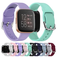 For Fitbit Versa 2/Versa lite Replacement Strap Silicone Sport Soft Watch Band
