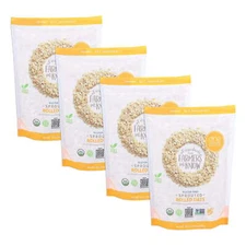 One Degree Organic Foods SPROUTED ROLLED OATS 24oz pack of 4