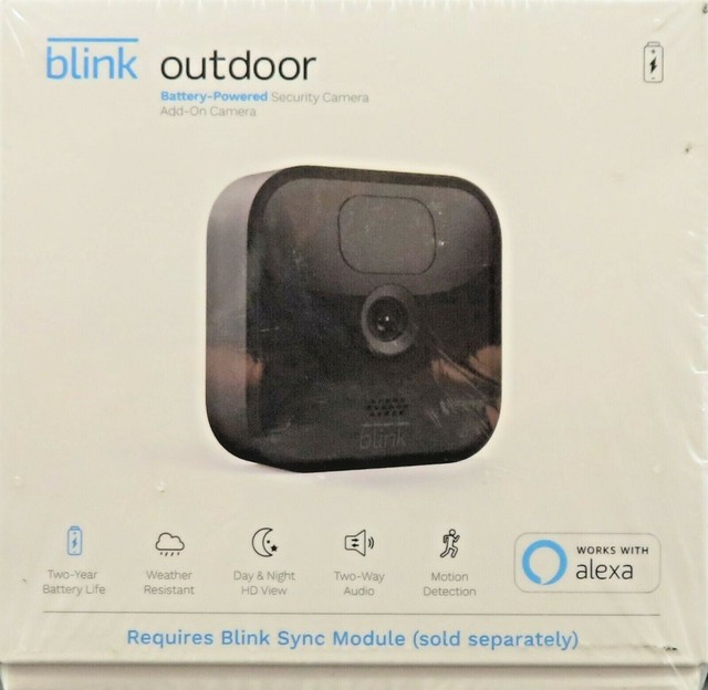 Blink Outdoor (3rd Generation) AddOn Security Camera for sale online