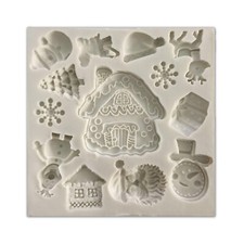 Silikonform Weihnachten 13