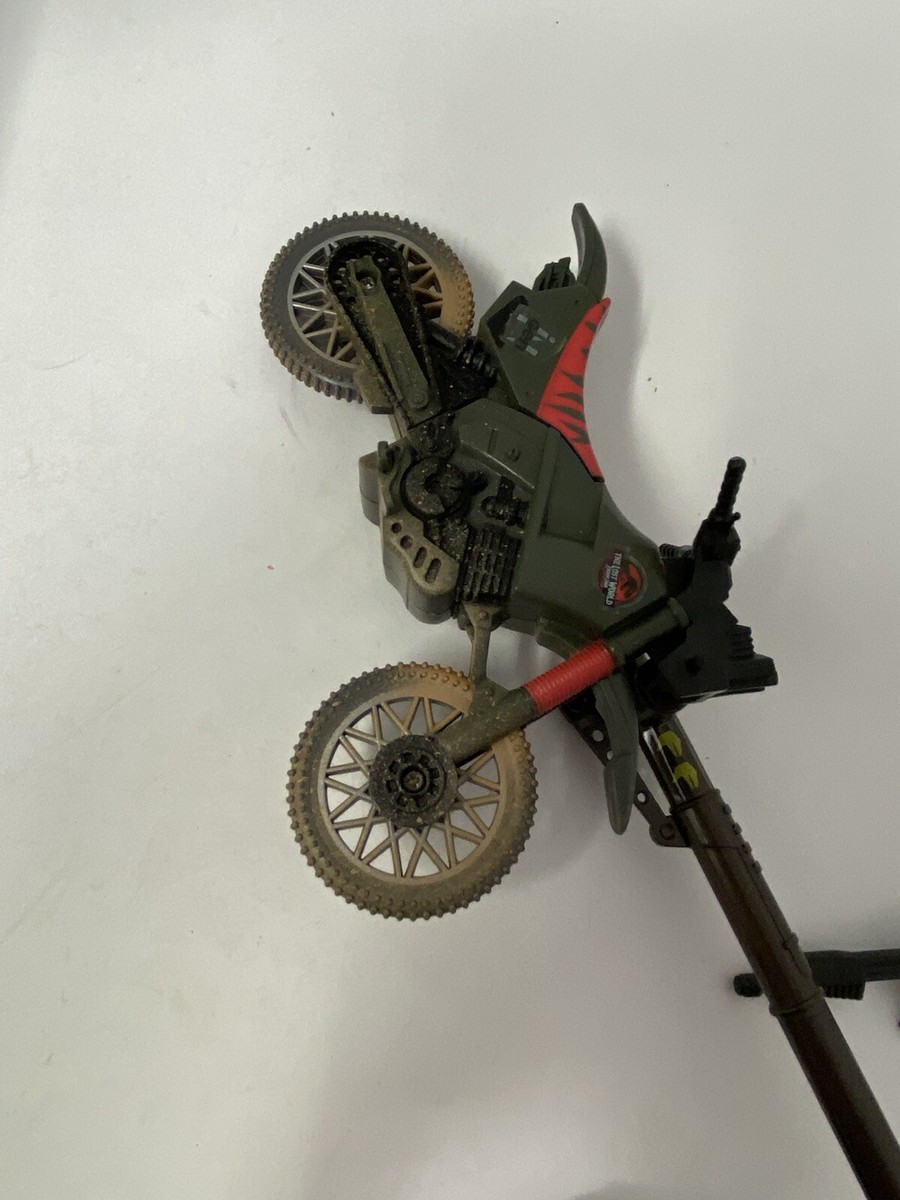 Jurassic Park The Lost World Carter w/ Dino Snare Dirt Bike