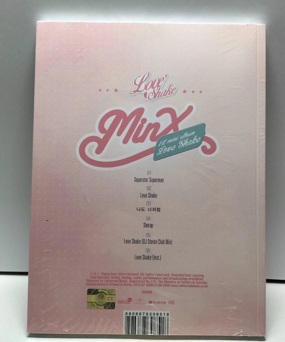DREAMCATCHER Minx 1st Mini Album LOVE SHAKE rare Shrink unopened