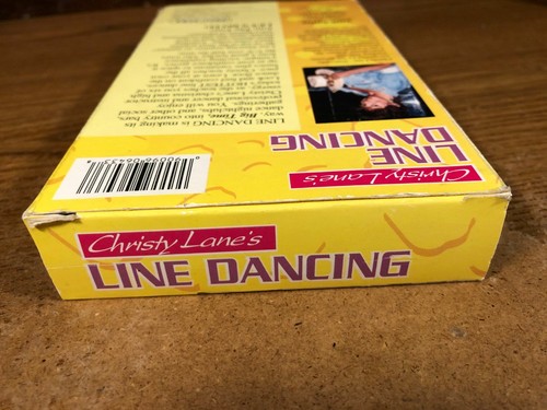 Line Dancing VHS VCR Video Tape Used Christy Lane Tush Push Boot Scoot - Picture 5 of 6