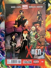 X-MEN #1  WOOD COIPEL MORALES MARTIN MARVEL NOW 2013