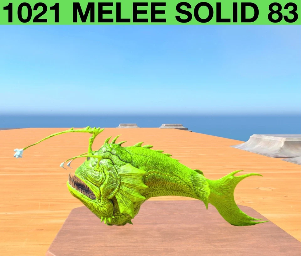1021 Melee Solid 83 Angler Ark Survival Ascended ASA PVE Xbox/PC/PS