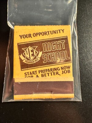 MATCHBOOK - NIGHT SCHOOL - YOUR OPPORTUNITY - UNSTRUCK!